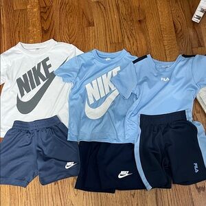 4T Nike and Fila Kids' Athletic Set Lot
